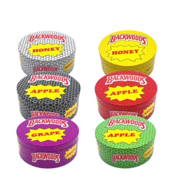 Backwoods 4pc 100mm Grinder*** / Assorted Colors